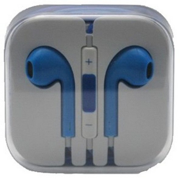 4XEM 4XAPPLEARPODBL In-ear Binaural Blue mobile headset
