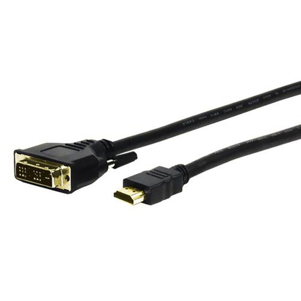 Comprehensive HDMI - DVI-D m/m 3.04m 3.04м HDMI DVI-D Черный