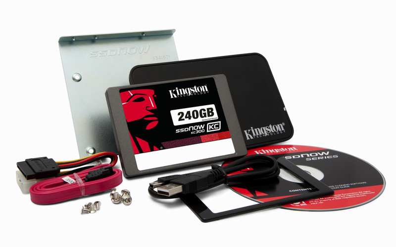 Kingston Technology 240GB SSDNow KC300 Upgrade bundle kit