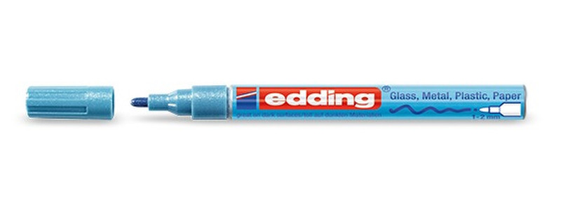 Edding 751 Синий 10шт маркер с краской