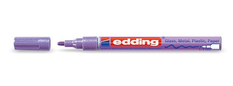 Edding 751 Фиолетовый 10шт маркер с краской