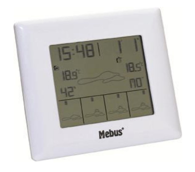 Mebus 40215 White weather station