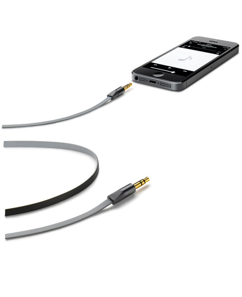 Cellularline 3.5 mm/3.5 mm, M/M 1м 3,5 мм 3,5 мм Черный аудио кабель
