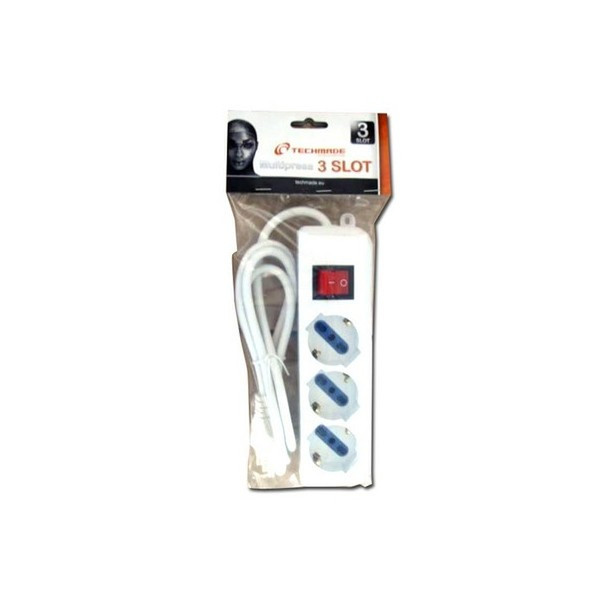 Techmade SL3003 3AC outlet(s) White power extension