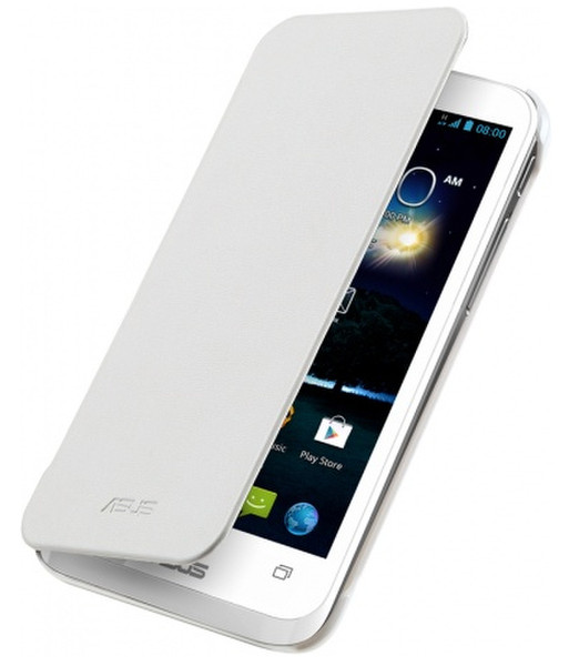 ASUS PadFone 2 Side Flip Cover Ruckfall Weiß