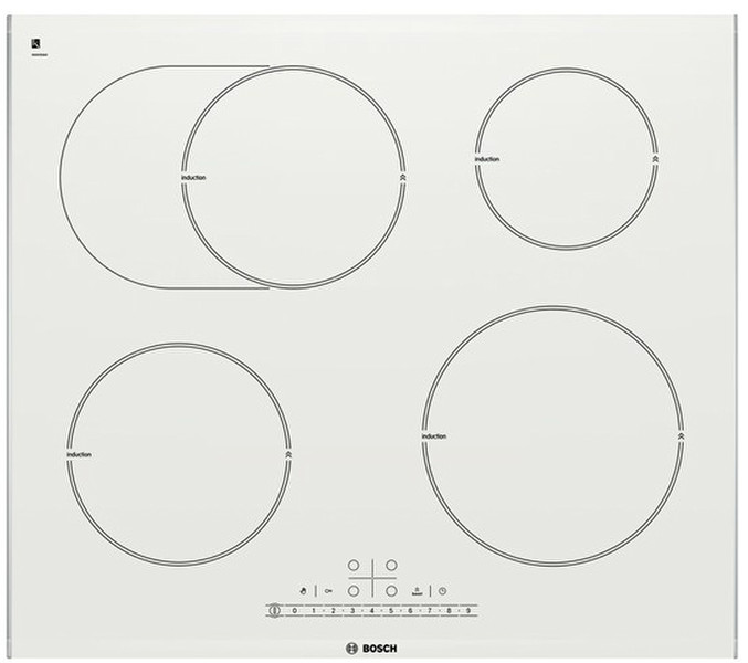 Bosch PIB672F17E built-in Electric induction White hob