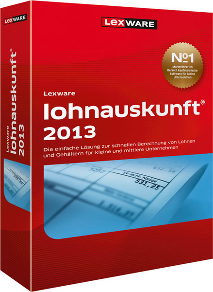 Lexware Lohnauskunft 2013, Win, DE