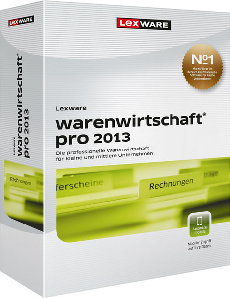 Lexware Warenwirtschaft Pro 2013, Win, DE