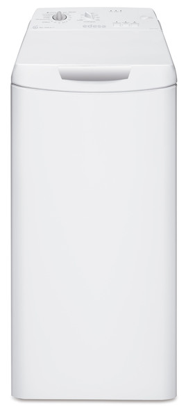 Edesa HOME-LT1006 Отдельностоящий Вертикальная загрузка 6кг 1000об/мин A+++ Белый стиральная машина