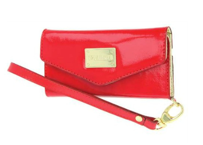 Valenta Wallet Classic S22 Weiblich Leder Rot Portemonnaie