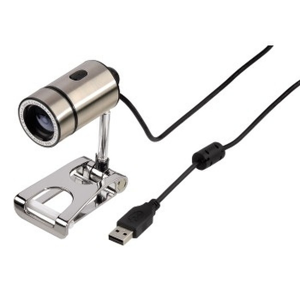 Hama Webcam Digital Eye 1.3МП 2560 x 2048пикселей USB 2.0 Cеребряный вебкамера