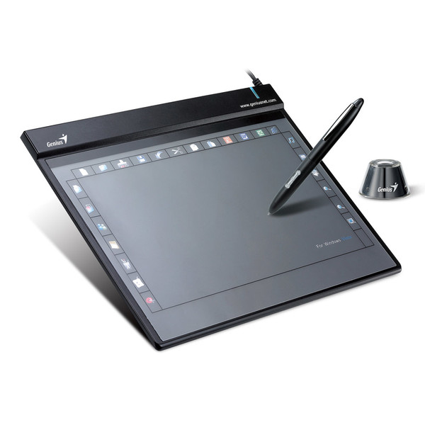 Genius G-Pen F509 2000lpi 222.25 x 133.3mm USB Black graphic tablet