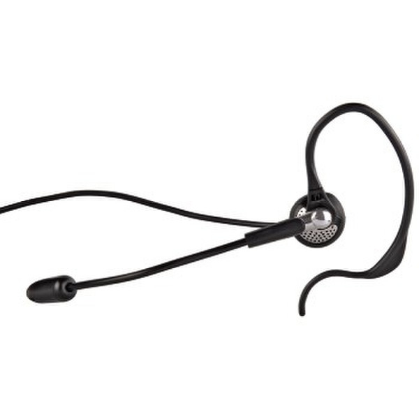 Hama Headset for Cordless Telephones Monophon Verkabelt Schwarz, Silber Mobiles Headset