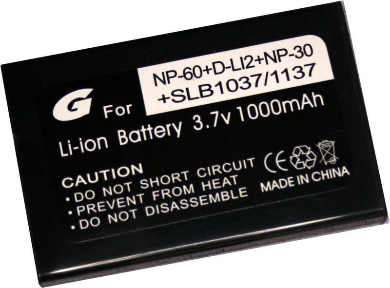Bilora Li-Ion 1000mAh Lithium-Ion 1000mAh 3.7V rechargeable battery