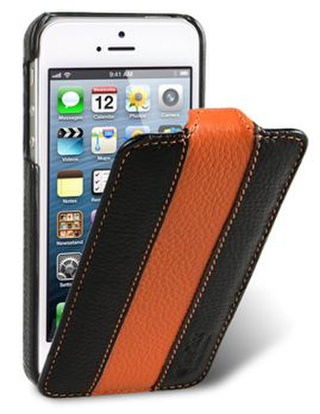 Melkco APIPO5LCJM1BKOELC Flip case Black,Orange mobile phone case