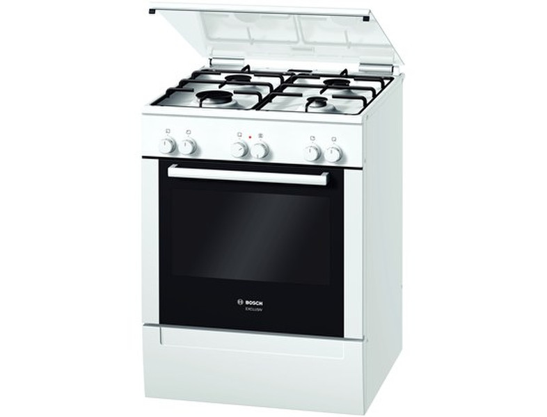 Bosch HGV425120N Freistehend Gas hob A Weiß Küchenherd