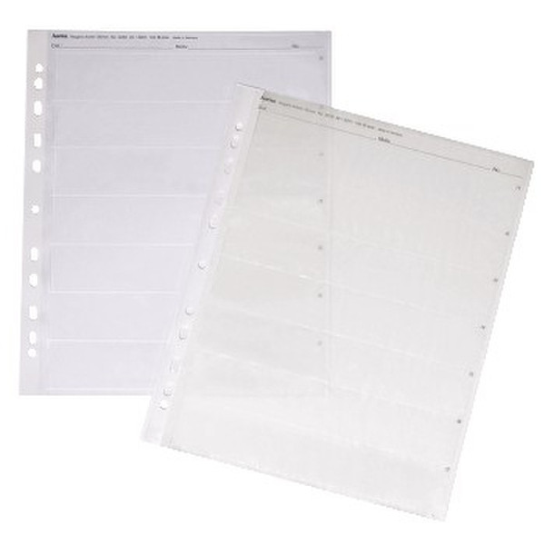 Hama Negative sleeves, 24 x 36 mm, Clear acetate report cover