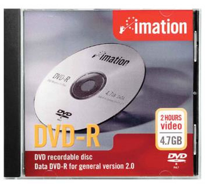 Imation DVD-R 16x, 4.7 GB 4.7GB DVD-R 1Stück(e)