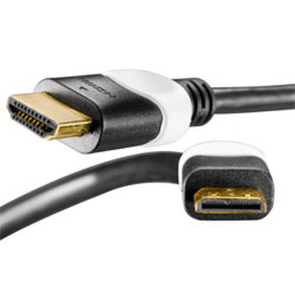Walimex HDMI-A - HDMI-C, 2m 2m Mini-HDMI HDMI Black