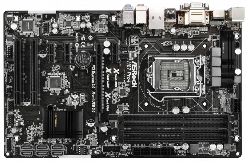 Asrock H87 Pro4 Intel H87 Socket H3 (LGA 1150) ATX motherboard