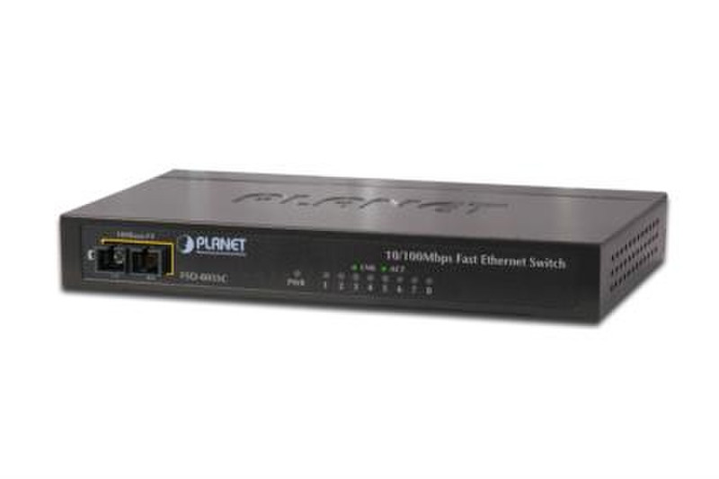 ASSMANN Electronic Planet ungemanaged Fast Ethernet (10/100) Schwarz