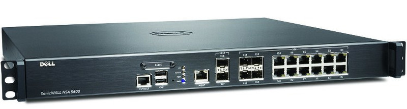 DELL SonicWALL 01-SSC-4263 1U 9000Мбит/с аппаратный брандмауэр