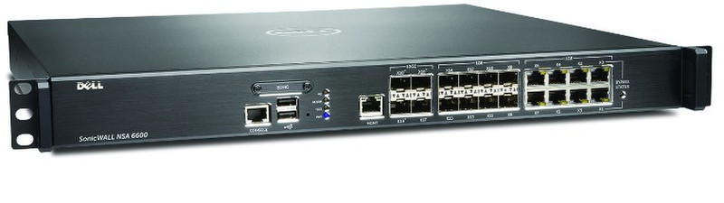 DELL SonicWALL 01-SSC-4258 1U 12000Мбит/с аппаратный брандмауэр