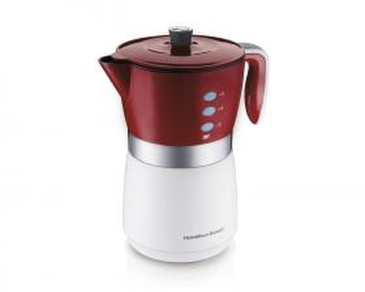 Hamilton Beach 43700 Red,White moka pot