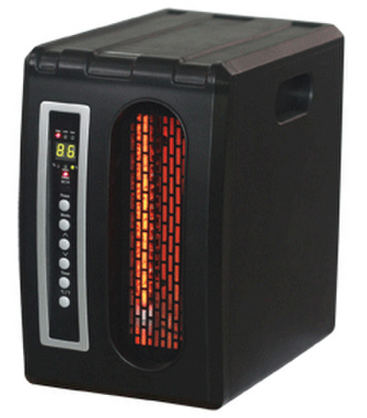 World Marketing of America QDE1320 Floor,Table 1500W Black Infrared electric space heater