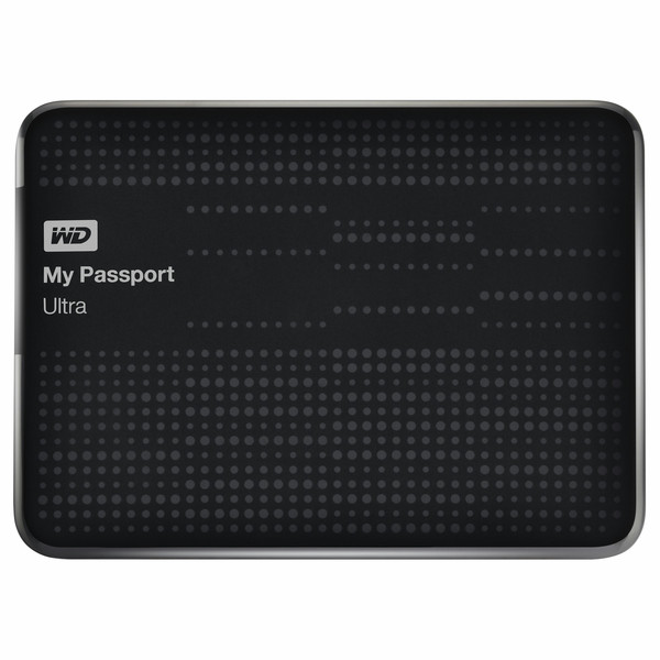 Western Digital 2TB My Passport Ultra USB Type-A 3.0 (3.1 Gen 1) 2000ГБ Черный внешний жесткий диск