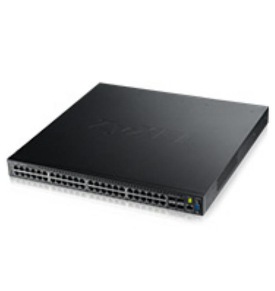 ZyXEL GS3700-48 Managed L2+ Gigabit Ethernet (10/100/1000) Black