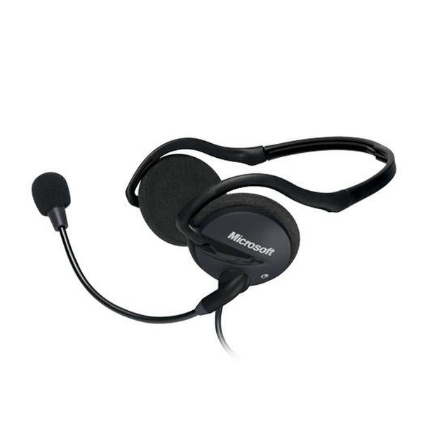 Microsoft LifeChat LX-2000 Binaural Schwarz Headset