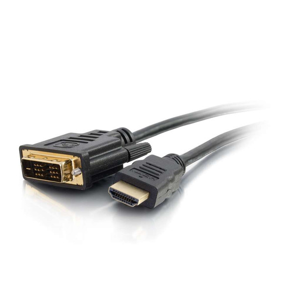 C2G HDMI / DVI-D, 2m 2m HDMI DVI-D Schwarz