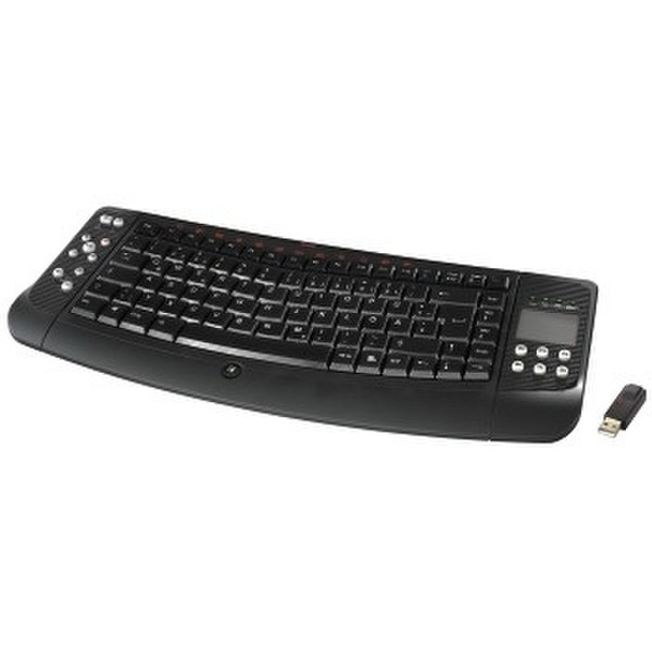 Hama Wireless Entertainment Keyboard 2.4 GHz RF Wireless Black keyboard