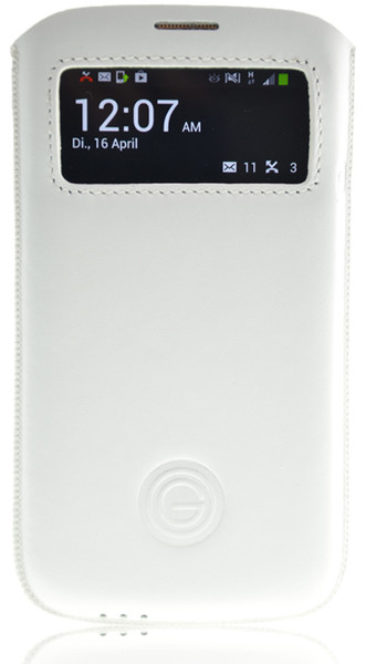Galeli Classic Galaxy S4 Sleeve case White