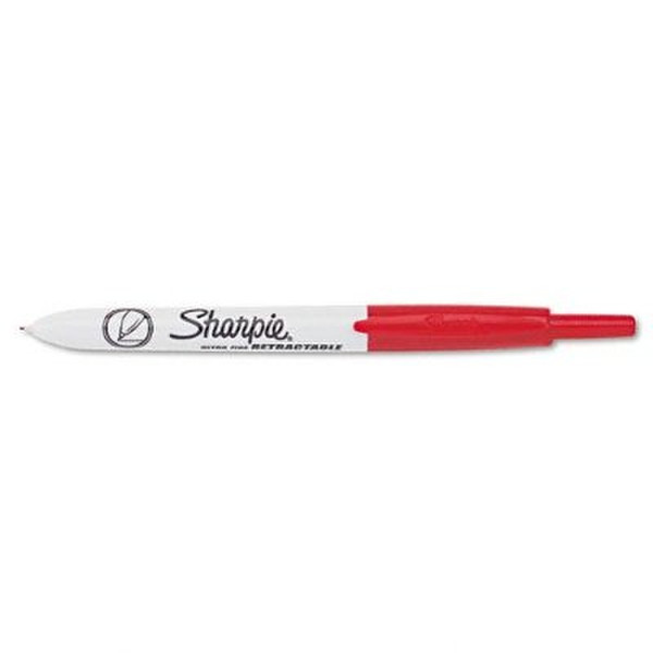 Sharpie Retractable Red 12pc(s) permanent marker