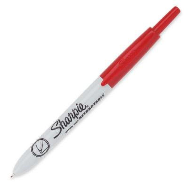 Sharpie Retractable Rot Permanent-Marker