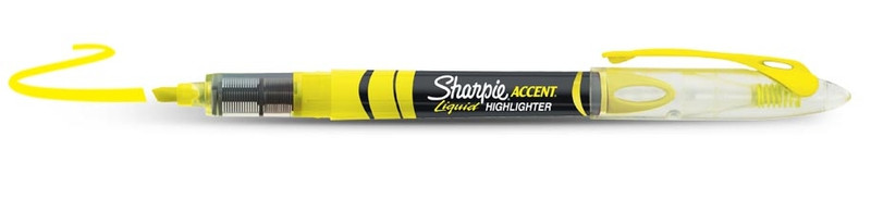 Sharpie Accent Liquid Gelb 12Stück(e) Marker