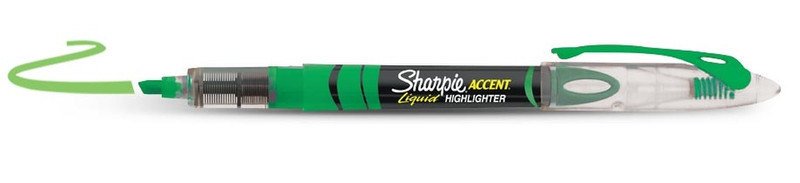 Sharpie Accent Liquid Зеленый 12шт маркер