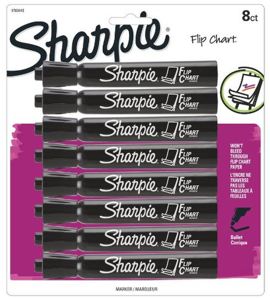 Sharpie Flip Chart Black 8pc(s) marker