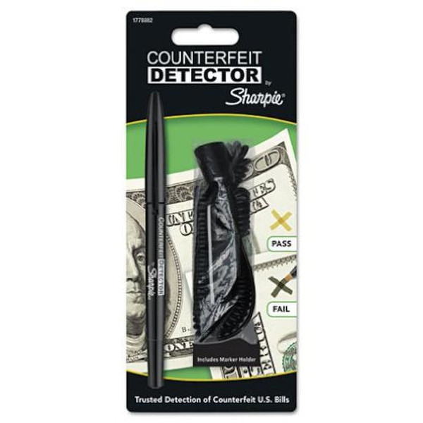 Sharpie Counterfeit Detector Black,Gold 1pc(s) marker