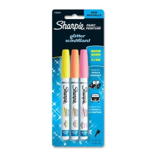Sharpie 1783274 Orange,Pink,Yellow 3pc(s) paint marker