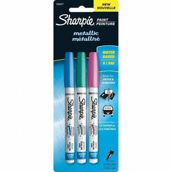 Sharpie 1783277 Blue,Green,Pink 3pc(s) paint marker