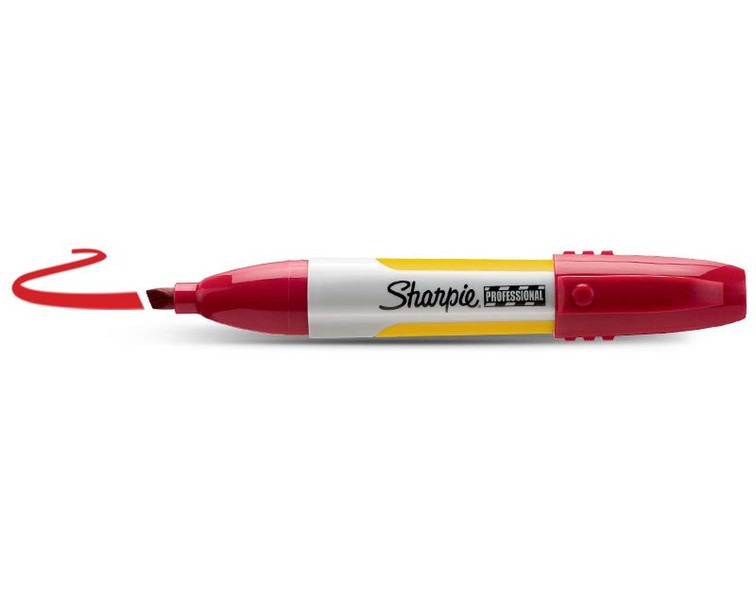 DYMO Sharpie Professional Rot Permanent-Marker