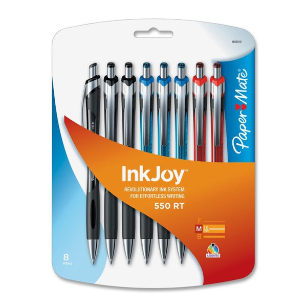 DYMO InkJoy 550 RT 8cd Schwarz, Blau, Rot 8Stück(e)