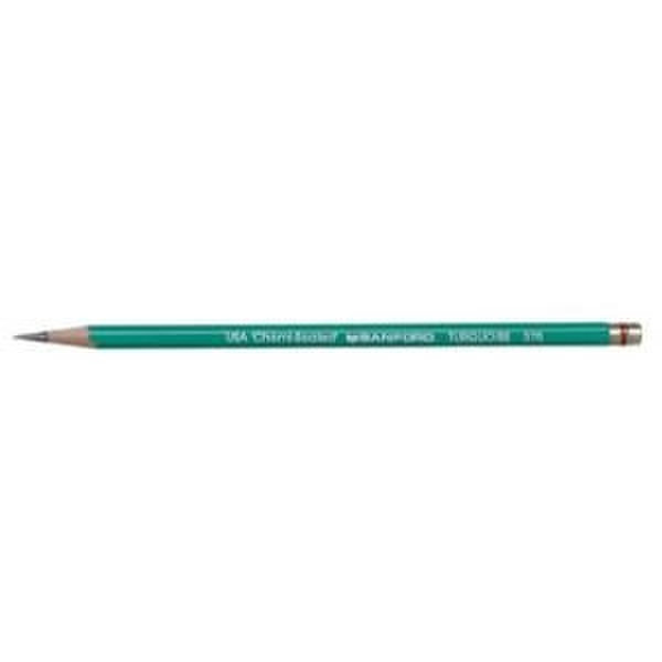 DYMO 375 Turquoise B 12шт графитовый карандаш