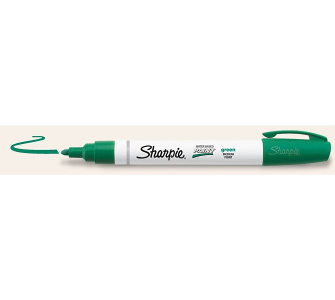 DYMO Water-Based Paint Marker Medium Point Зеленый маркер с краской