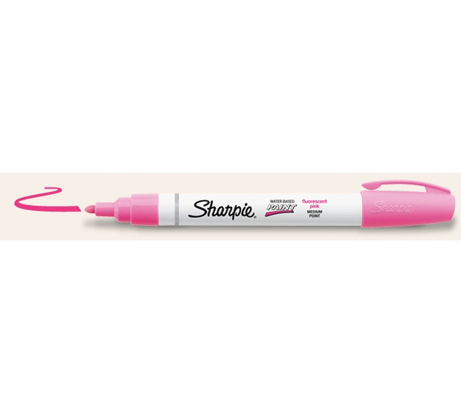 DYMO Water-Based Paint Marker Medium Point Pink paint marker