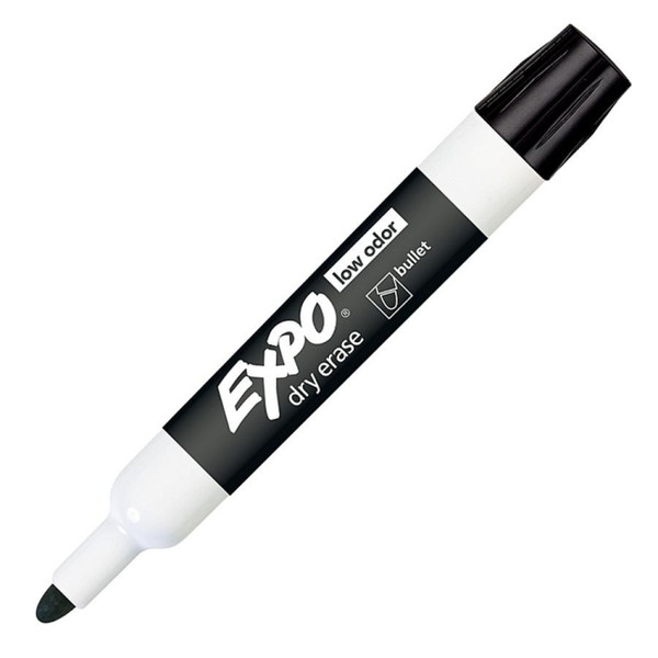 DYMO Low Odor Dry Erase Черный 12шт маркер