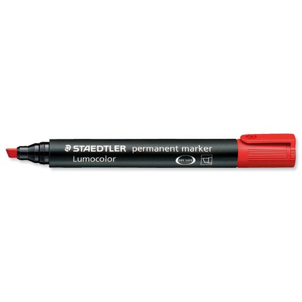 Staedtler Lumocolor Red 10pc(s) permanent marker